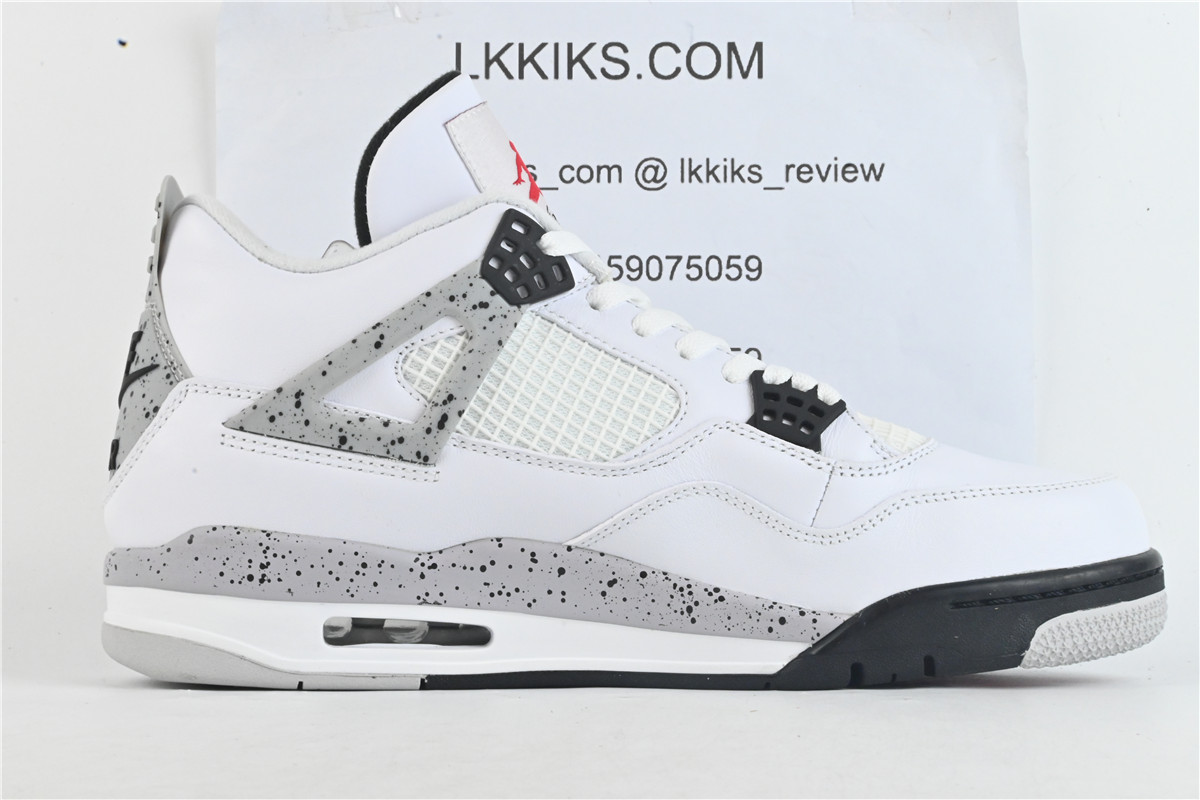 Jordan 4 Retro White Cement (Big SIZE)